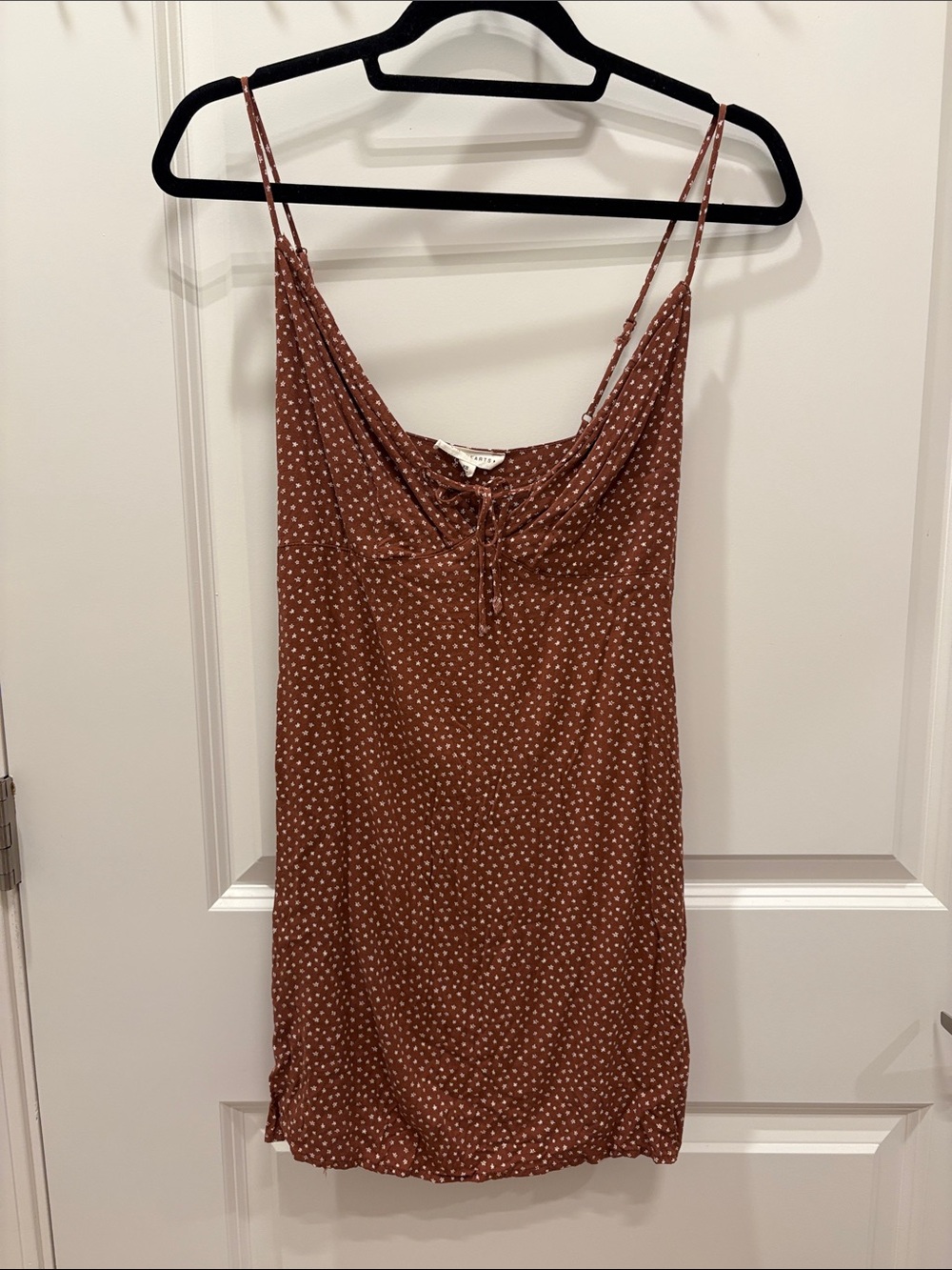 Pacsun mini dress - brown floral
